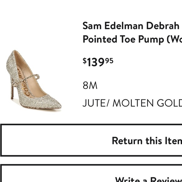 SAM EDELMAN Crystal Mary Jane Pump ✨ - Picture 4 of 13